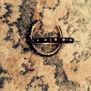 J. Crew hoop earrings