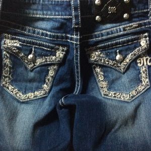 Miss Me Embellished Envelope Pocket
Bling