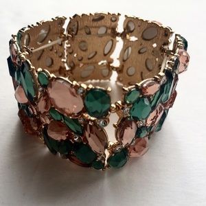 Forever 21 Jeweled Cuff