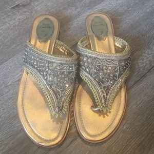 René Caovilla, Venezia jeweled slippers ON SALE!