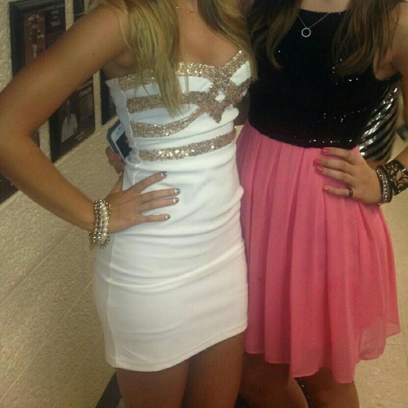 Short White Cocktail Dress