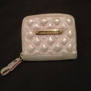 Juicy Couture gold wallet.