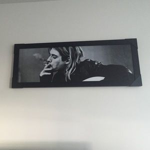 Kurt cobain wall art