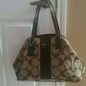 Authentic Large Coach Tote