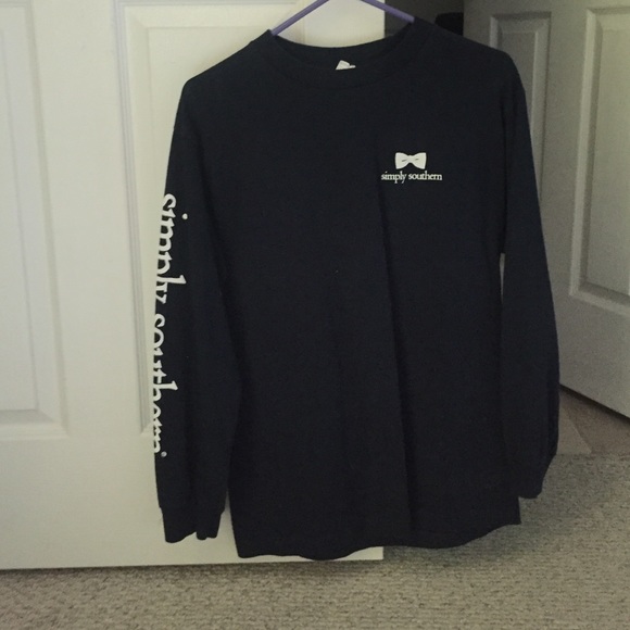 Simply Southern navy long sleeve