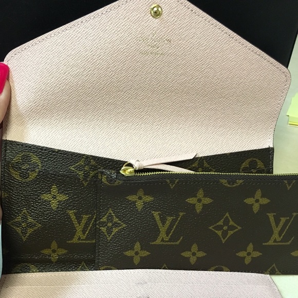 Louis Vuitton Josephine Wallet Rose ballerine - Picture 2 of 4