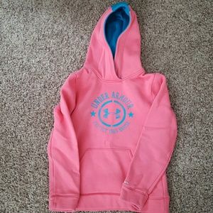 Under armour hoodie girls size med