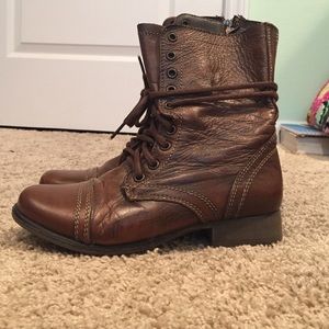 Steve Madden combat boots