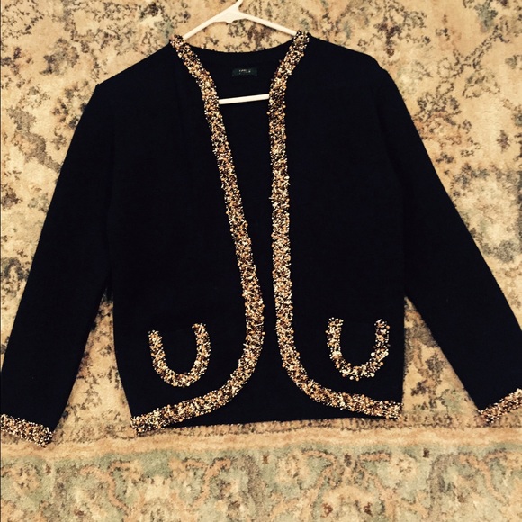 J. Crew navy sweater