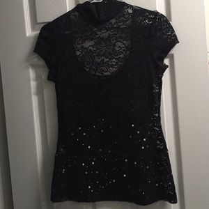 Express lace top