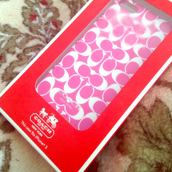 🎀 Pink Coach Phone Case 🎀