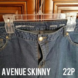 22 petite skinny jeans