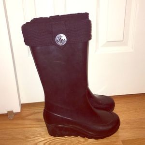 Sperry Wedge Rainboots