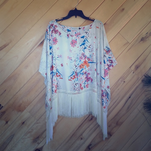 Colorful Flowery Tunic
