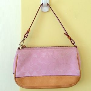 $30 pink coach purse. Perfect for this spring.