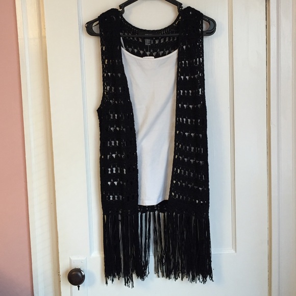 NWT crochet vest