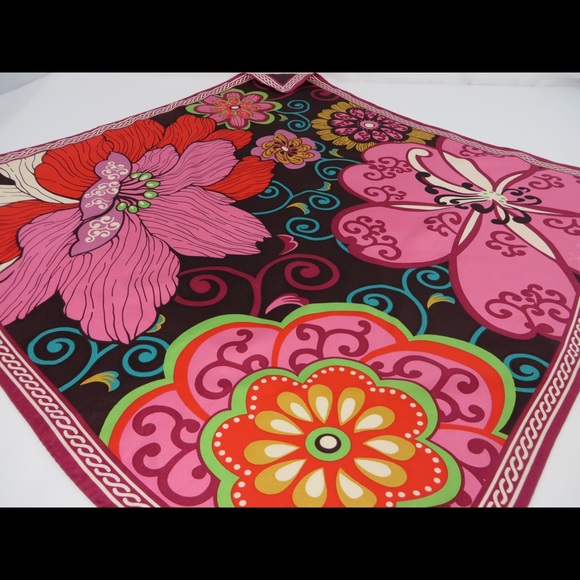 Vera Bradley Limited Edition Silk Scarf - Picture 1 of 4
