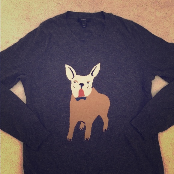 French Bulldog Wool Sweater