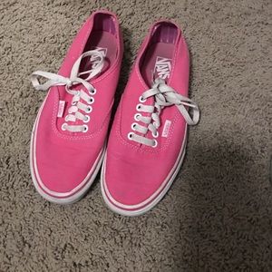 Pink vans