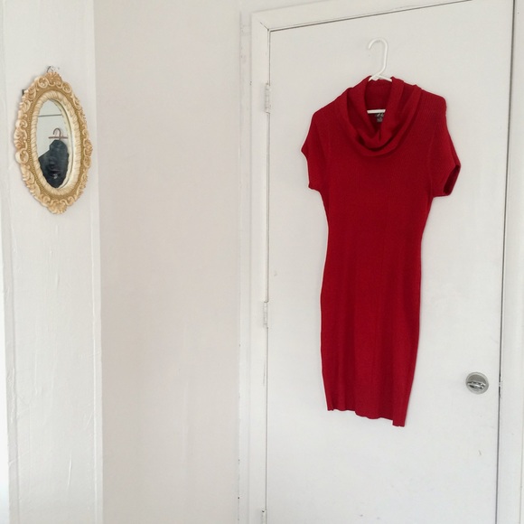 Red Sweater Dress / 2X / LIKE NEW - Picture 1 of 4