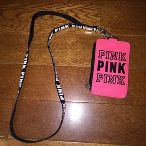 PINK lanyard