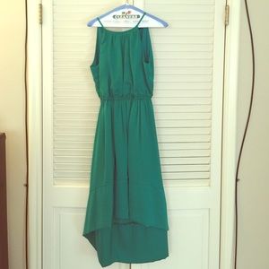 Banana Republic high low halter dress