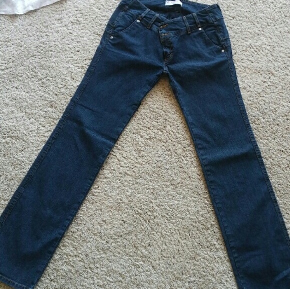 Blue Andrea Straight leg jeans