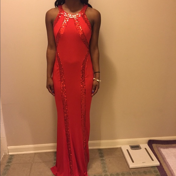 Red Mermaid Dress