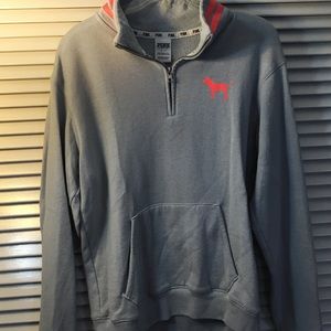 VS PINK Half Zip Sweatshirt