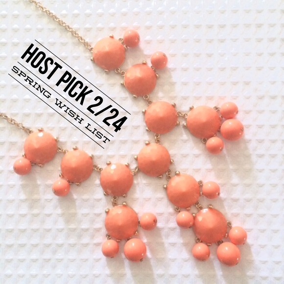 Jewelry - Coral Chunky Bubble Necklace
