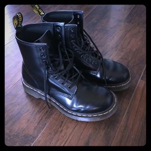 1460 black Dr. Martens boots, worn twice!