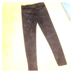 Patterned work out legging