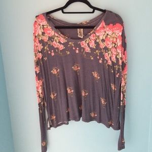 Floral top from free people