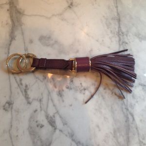 Burberry leather key chain!