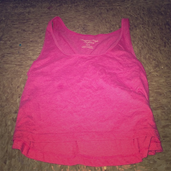 I am selling a pink crop top from american egle