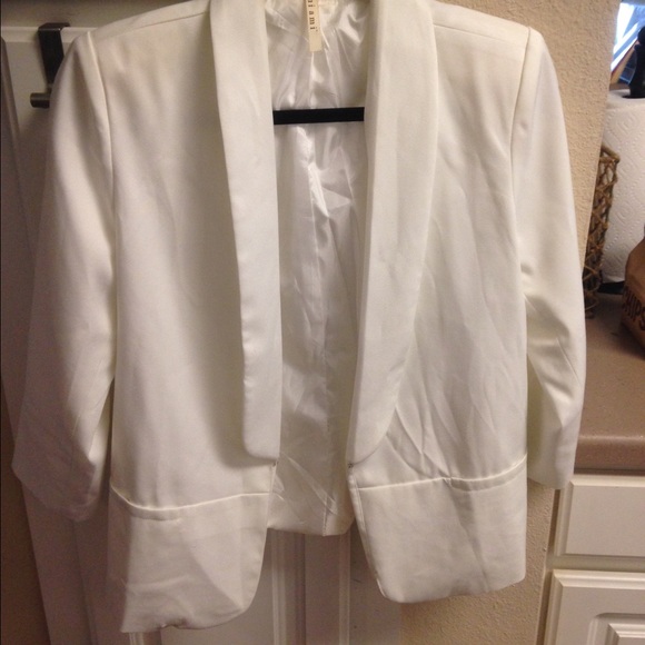 White blazer