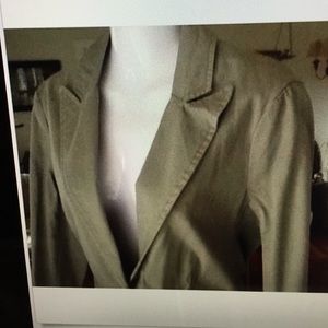 Caribbean Joe jacket 8 & capris 6 green