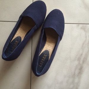 Ralph Lauren low espadrille wedges