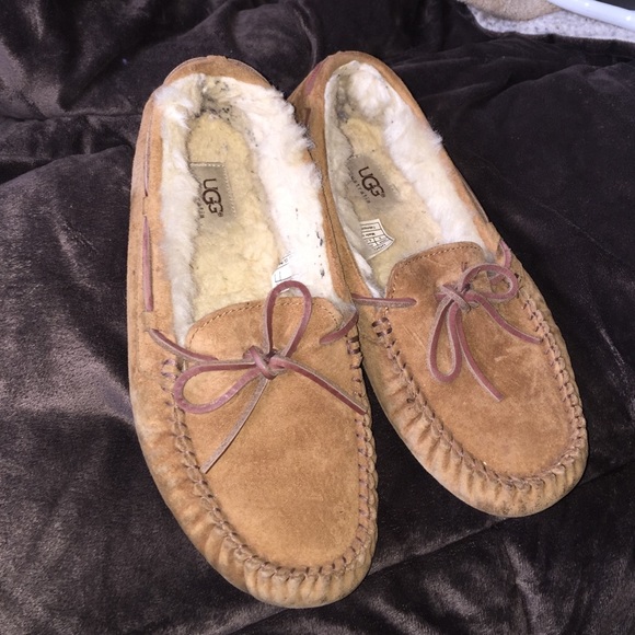 Chestnut Ugg moccasins