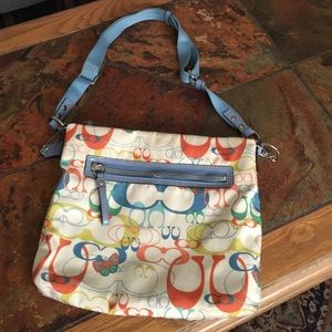 Coach cross body handbag