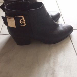 Black Aldo booties