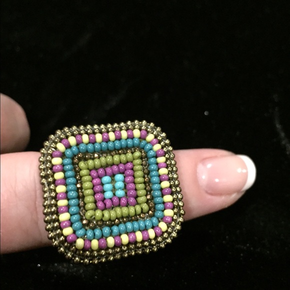 Beaded ring