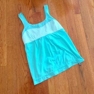 Lululemon blue singlet - like new!