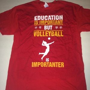 Never worn volleyball shirt