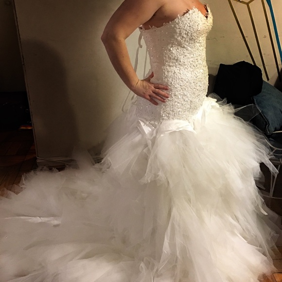 Sweetheart Mermaid Lace Dress! - Picture 3 of 4