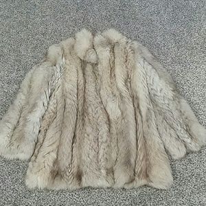 Arctic fox coat