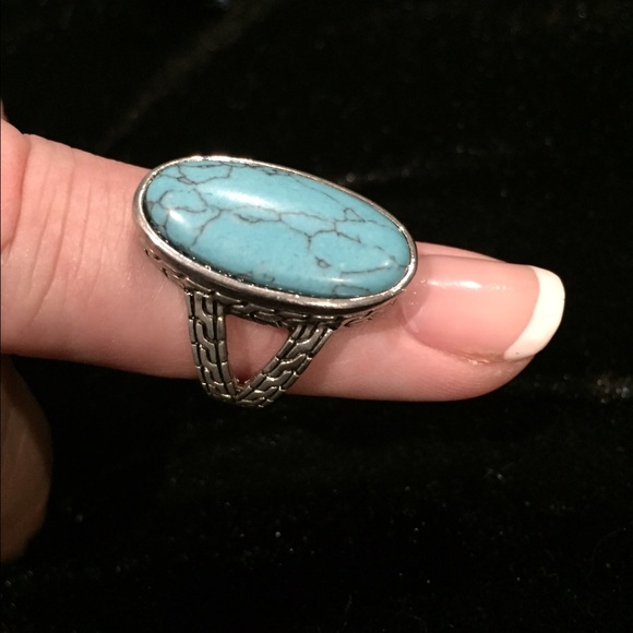 Turquoise large ring
