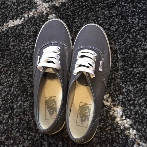 Grey vans.