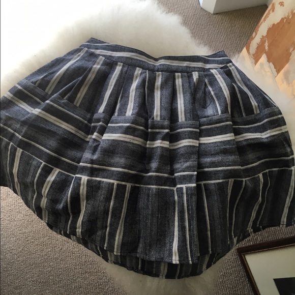 JOA mini skirt and matching eyelet crop top