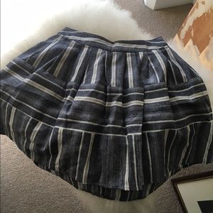 JOA mini skirt and matching eyelet crop top